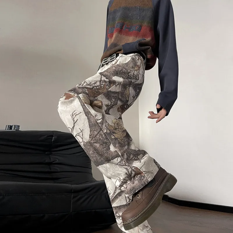 Mogao Jeans Unisex Beige-5