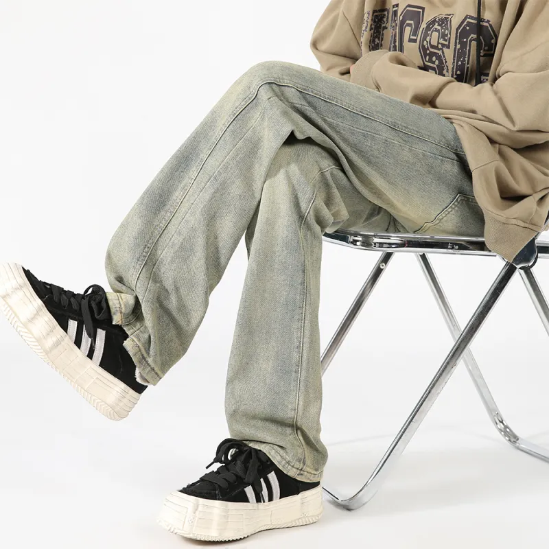 PAINT STAIN Jeans Unisex-10