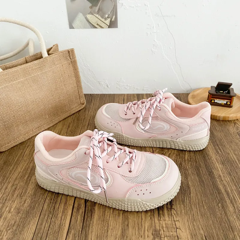 JimiXiong Shock Absorbers Low Top Skateboard Shoes Women's-9