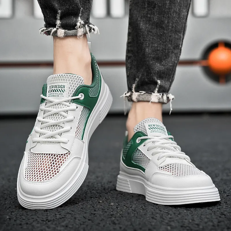 BINGO DUCK Slip Resistant And Breathable Low Top Skateboard Shoes Men's-12