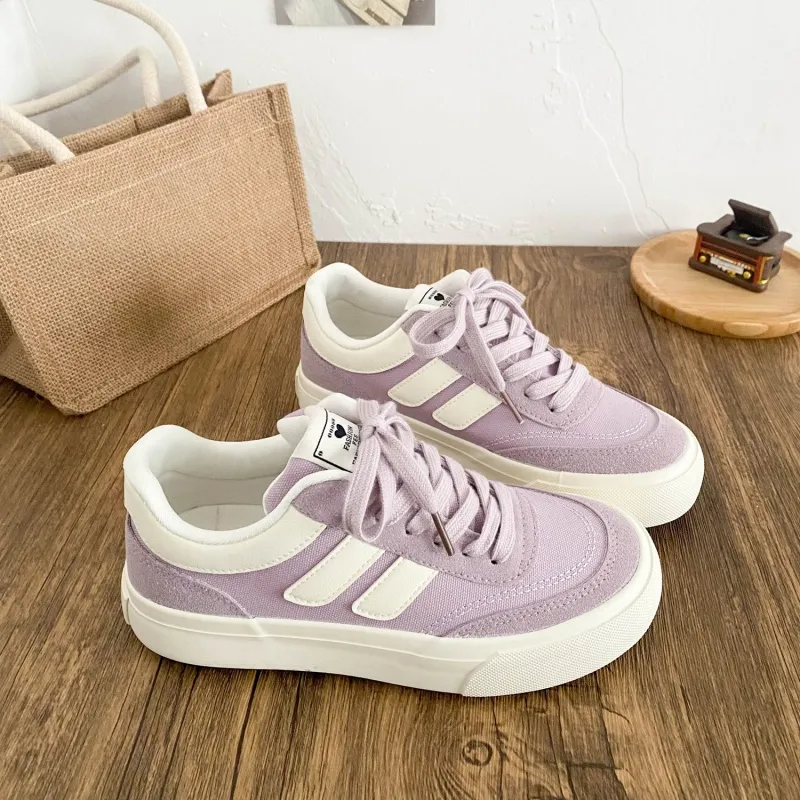 JimiXiong Low Top Skateboard Shoes Women's-25