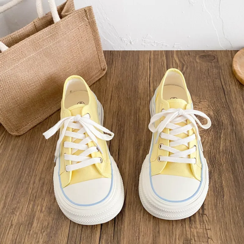 JimiXiong Low Top Canvas Shoes Women's-2