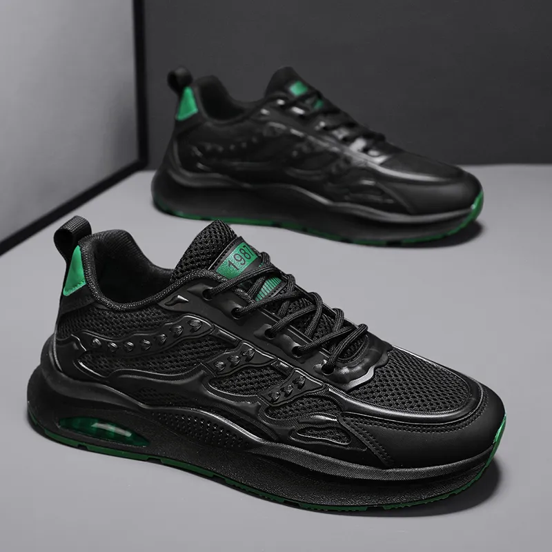 BINGO DUCK Slip Resistant Low Top Casual Shoes Men's-16