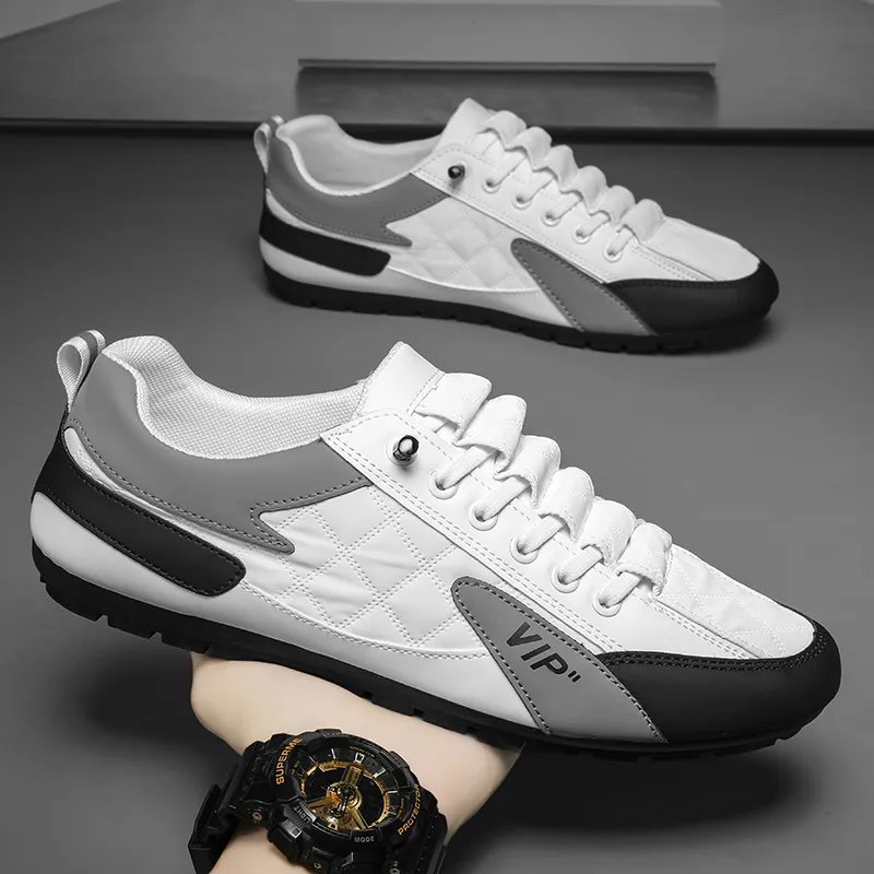 BINGO DUCK Shock Absorbers Slip Resistant Breathable Low Top Casual Shoes Men's-8