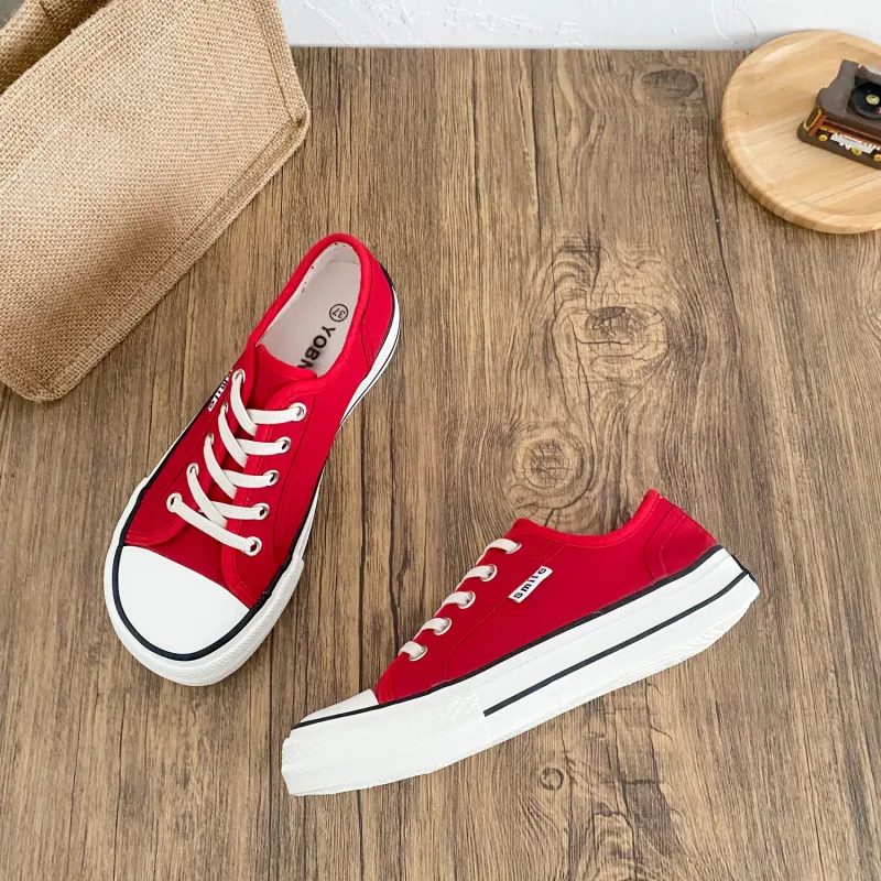 JimiXiong Low Top Canvas Shoes Women's-37