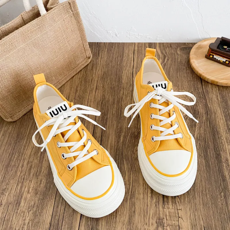 JimiXiong Low Top Canvas Shoes Women's-4