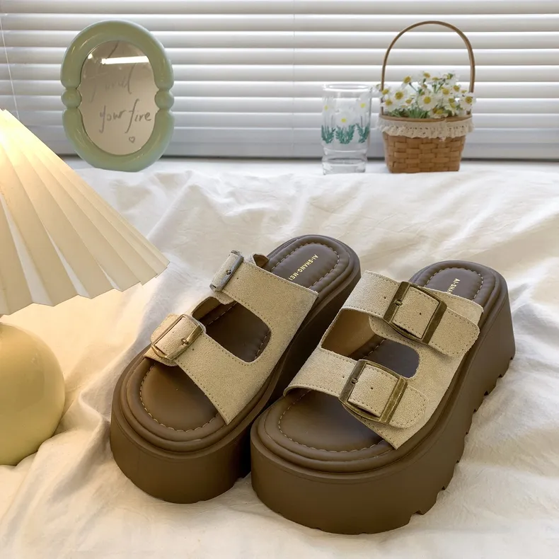 BINGO DUCK One Strap Sandals Women's-18