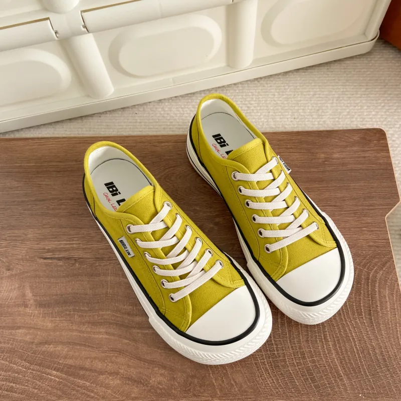 JimiXiong Breathable Low Top Canvas Shoes Women's-18