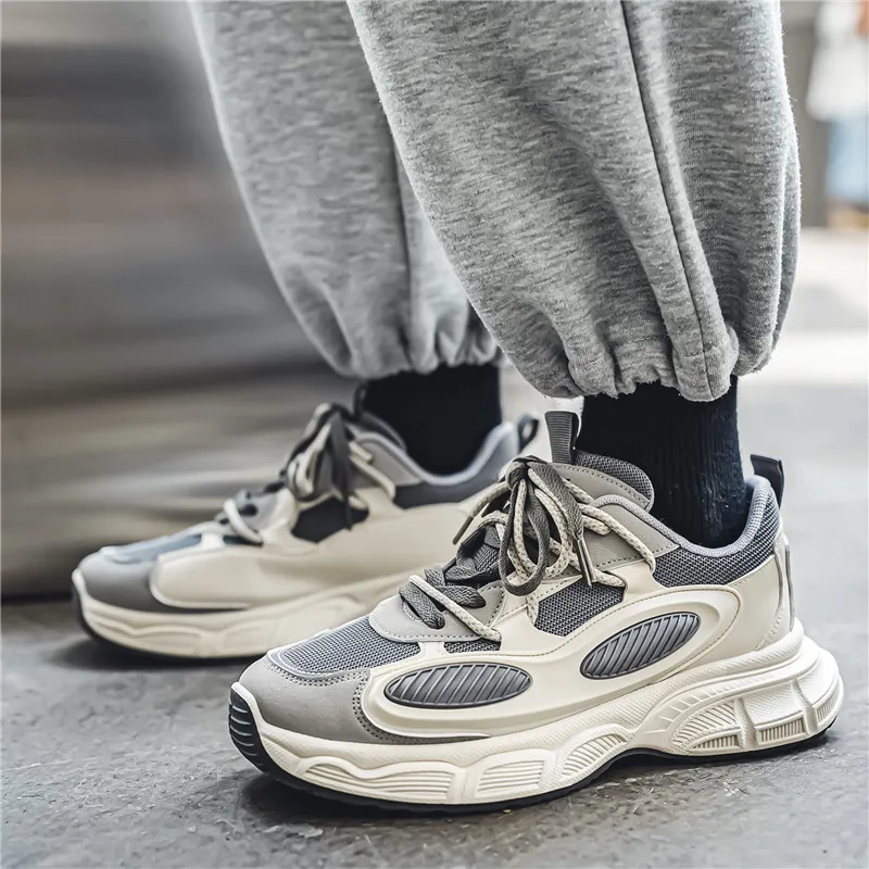 BINGO DUCK Coverage Mid Top Chunky Sneakers Men's-9