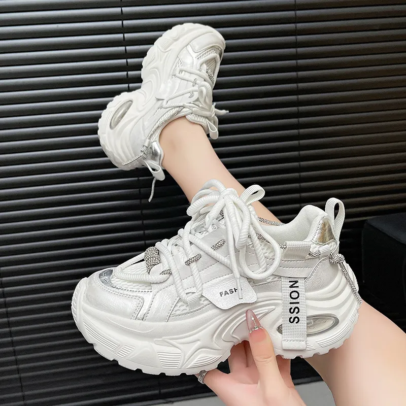 BINGO DUCK Chunky Sneakers Women's-4