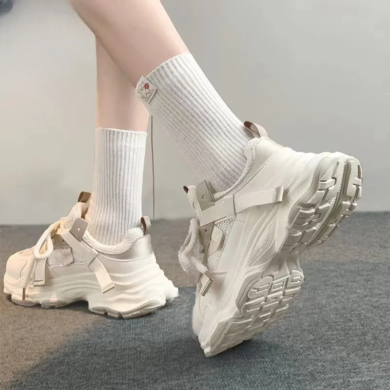 PARK DANCE Low Top Chunky Sneakers Women's-9