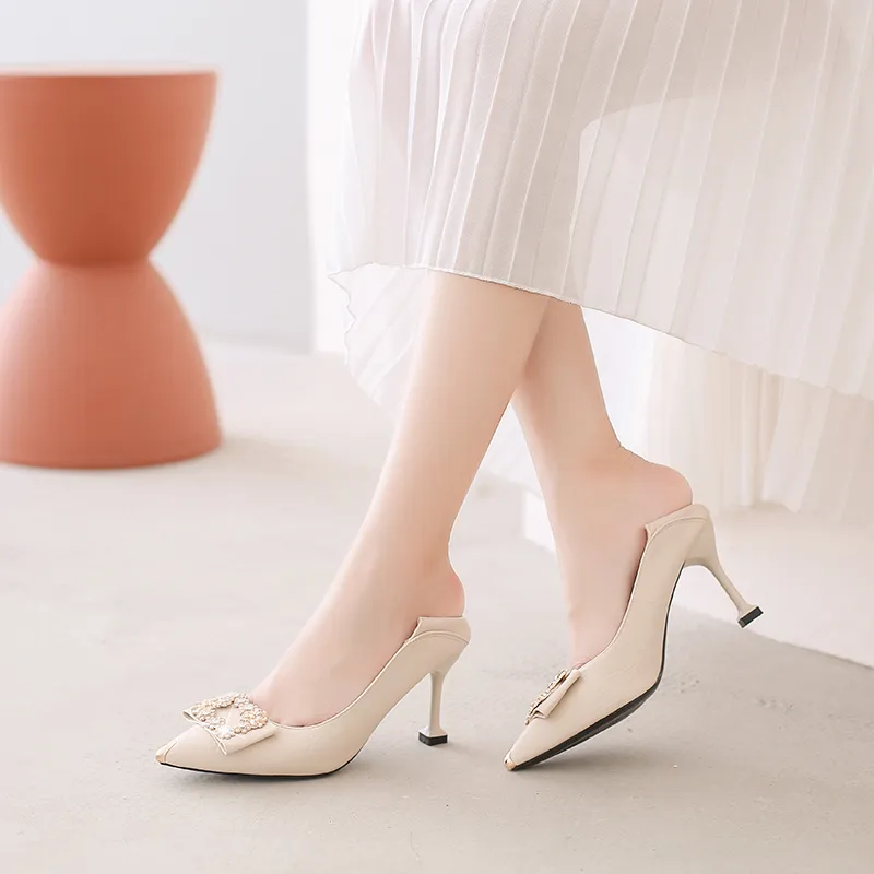 PARK DANCE Slim Heel High Heels Women's-1