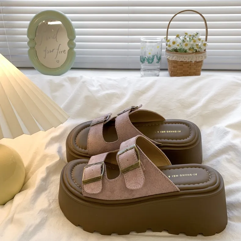 BINGO DUCK One Strap Sandals Women's-9
