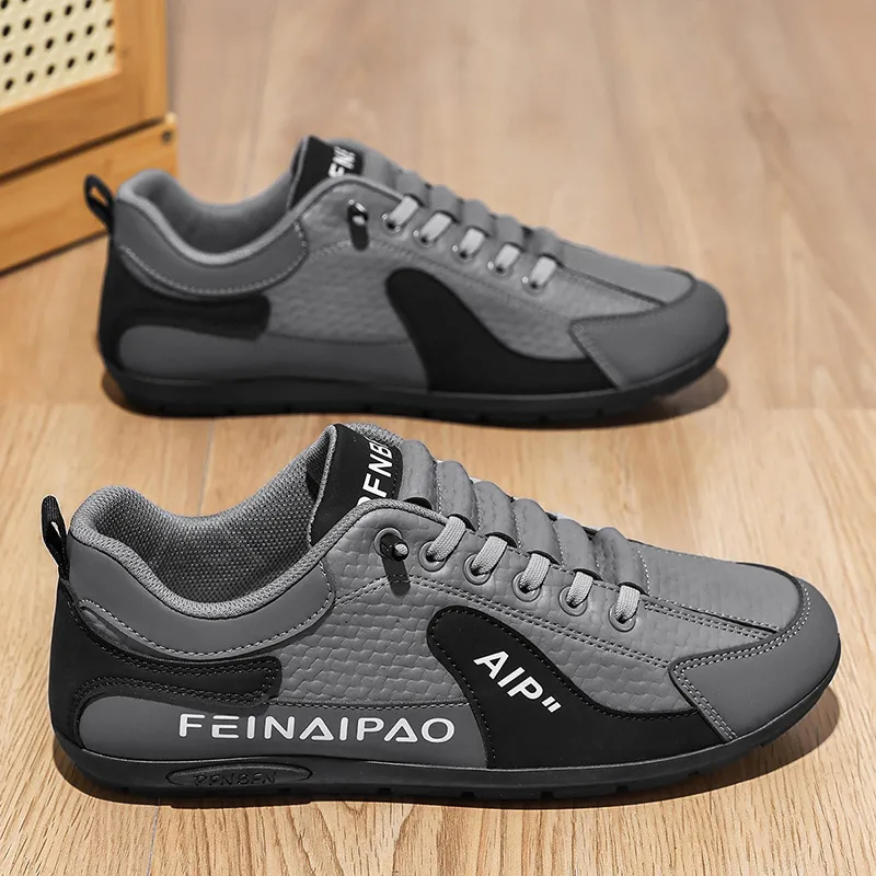 BINGO DUCK Slip Resistant Low Top Skateboard Shoes Men's-8