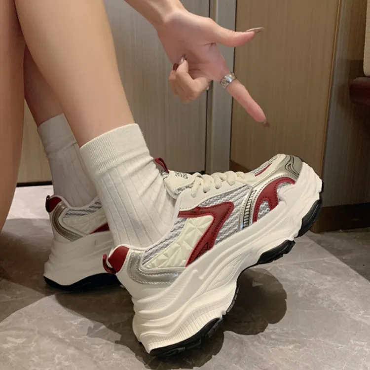 PARK DANCE Low Top Chunky Sneakers Women's-9