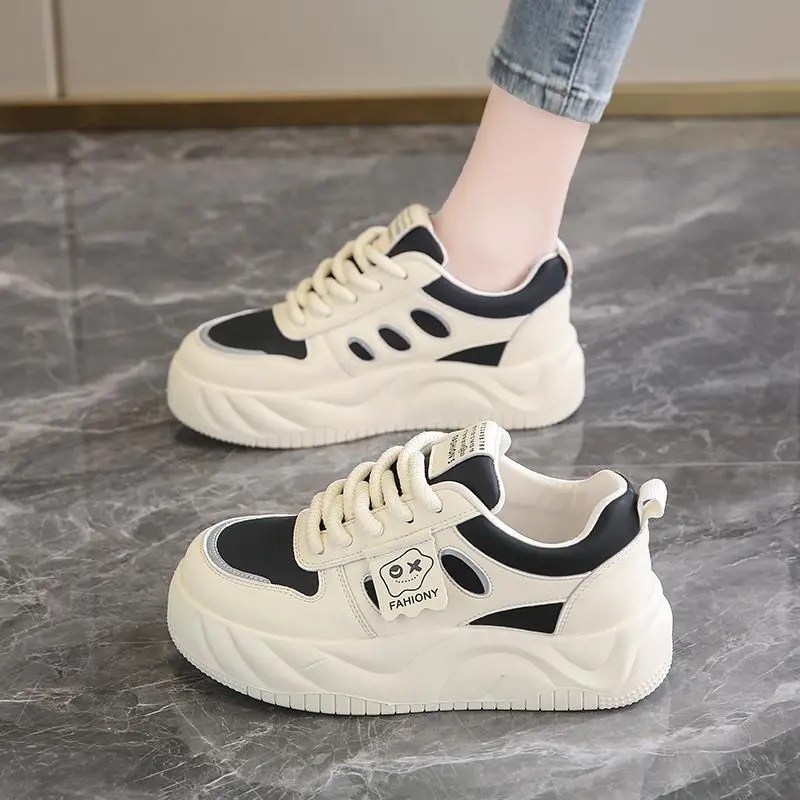 PARK DANCE Low Top Skateboard Shoes Women's-18