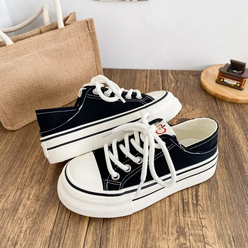 JimiXiong Low Top Canvas Shoes Women's-8