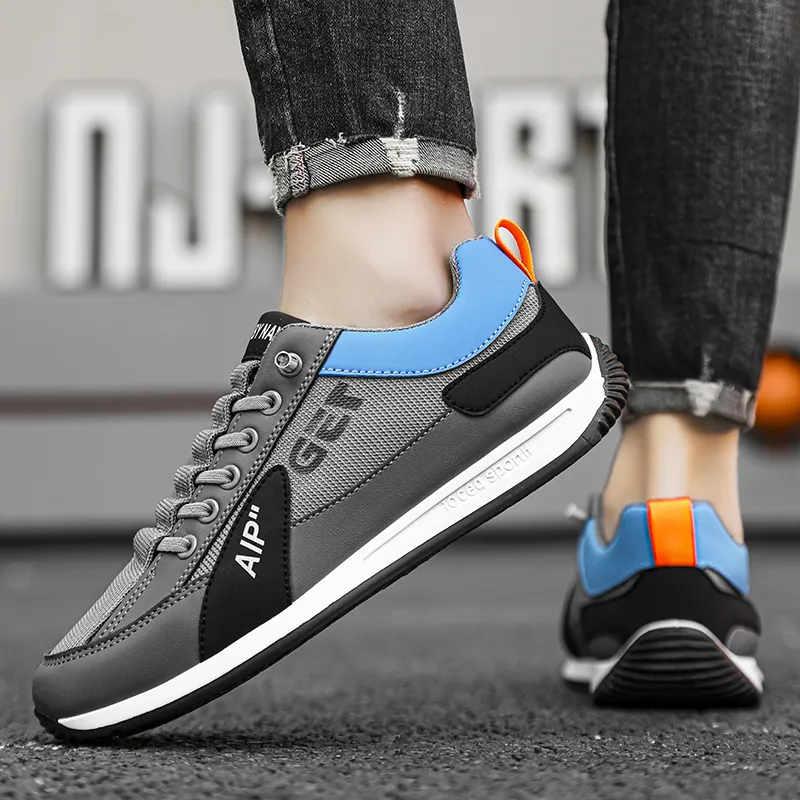 BINGO DUCK Slip Resistant Low Top Casual Shoes Men's-11