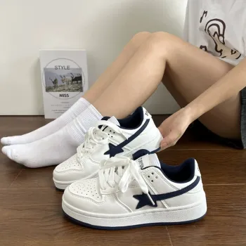 JimiXiong Low Top Skateboard Shoes Women's