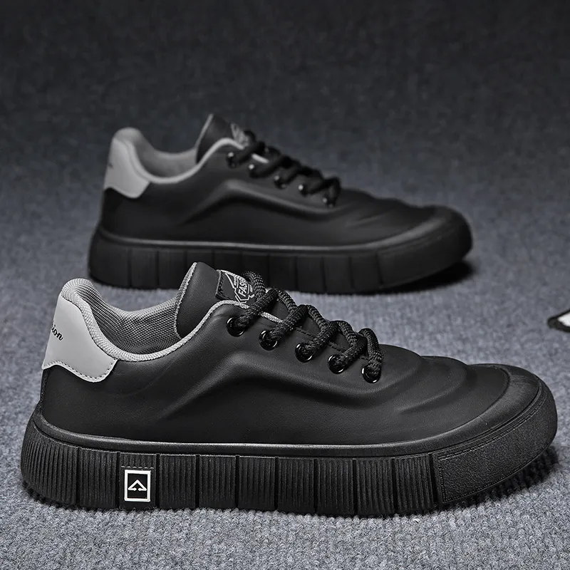 BINGO DUCK Coverage Slip Resistant Low Top Skateboard Shoes Men's-10