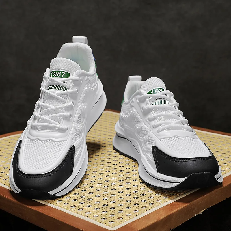 BINGO DUCK Slip Resistant Low Top Casual Shoes Men's-1