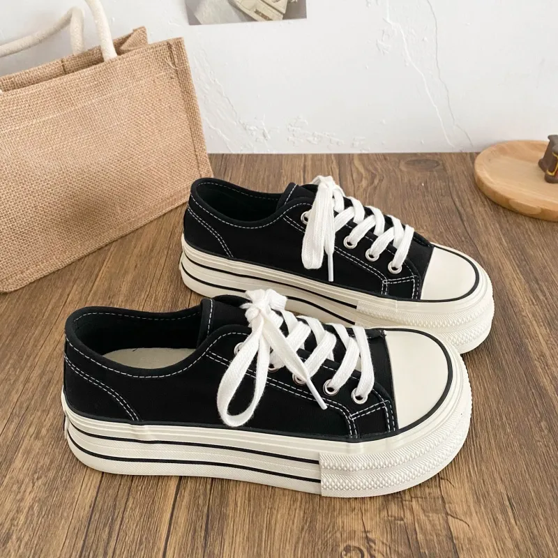 JimiXiong Low Top Canvas Shoes Women's-16