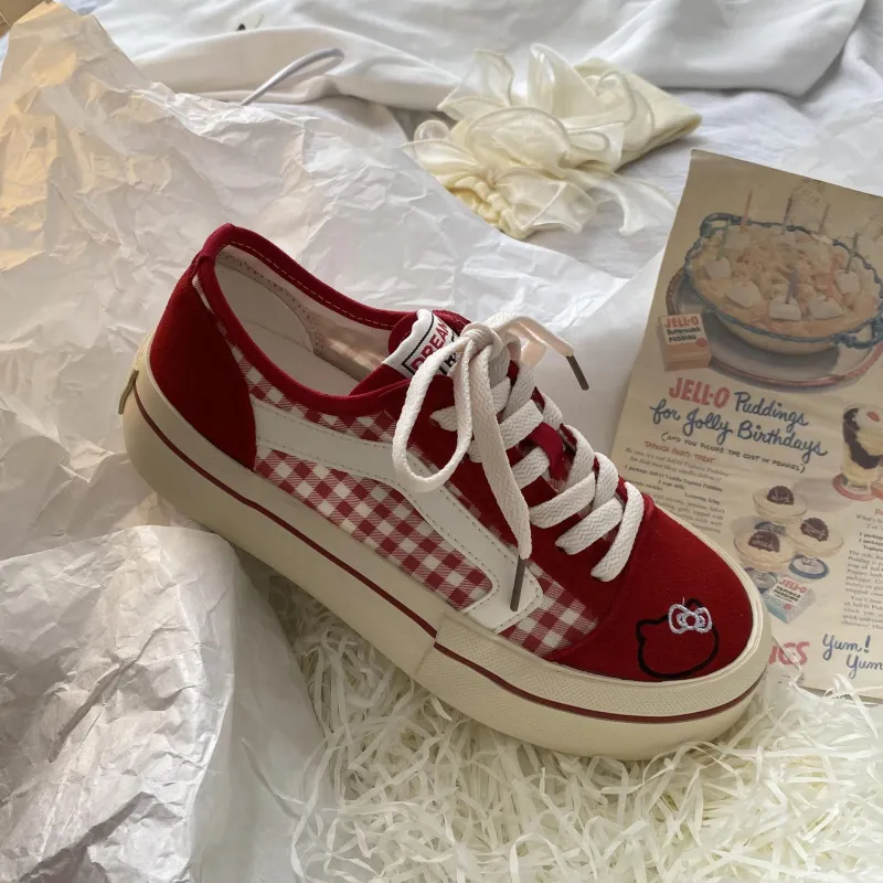 JimiXiong Low Top Canvas Shoes Women's-7