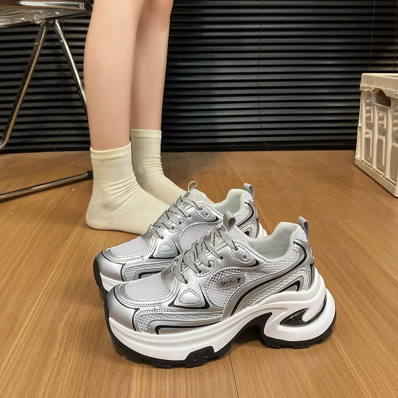 JimiXiong Low Top Chunky Sneakers Women's-2