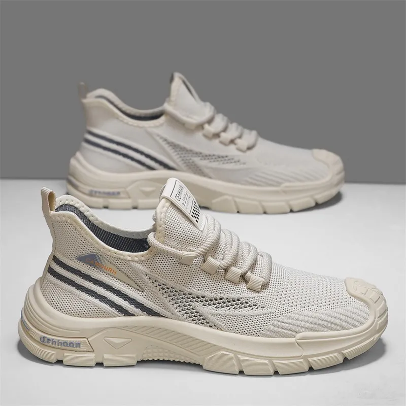 BINGO DUCK Slip Resistant Low Top Casual Shoes Men's-6