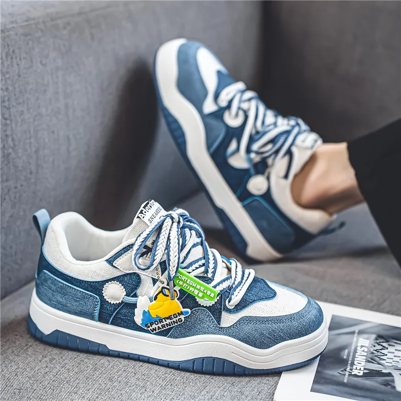 BINGO DUCK Coverage Low Top Skateboard Shoes Men's-2