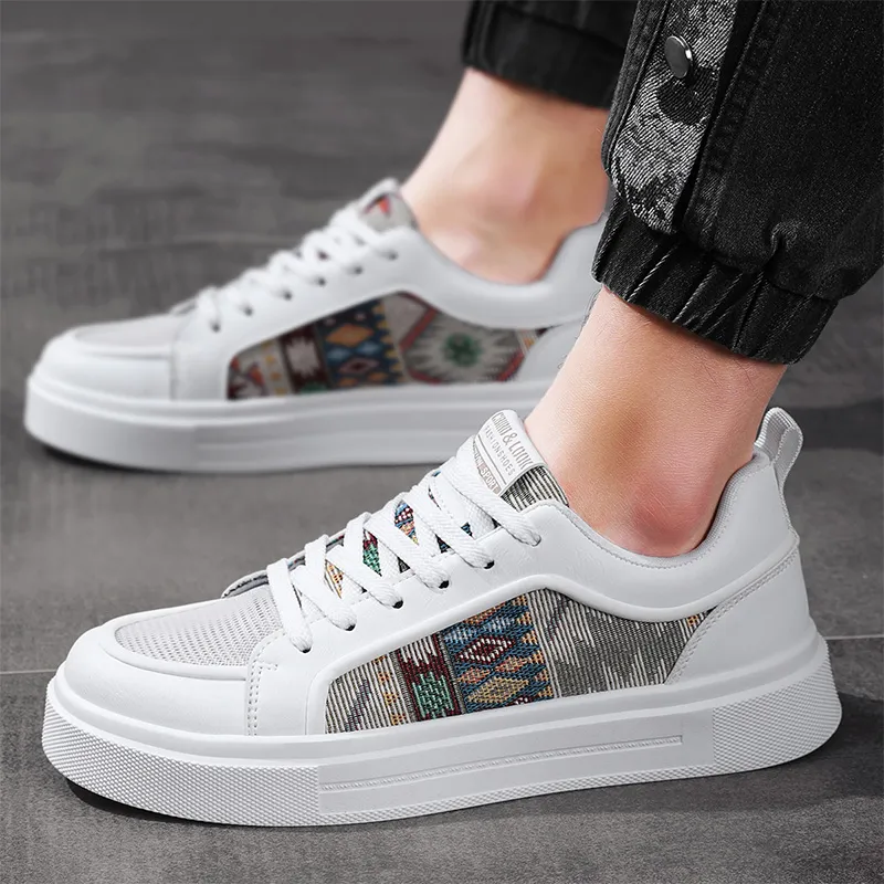 BINGO DUCK Slip Resistant Low Top Skateboard Shoes Men's-13
