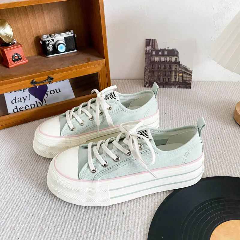JimiXiong Low Top Canvas Shoes Women's-1