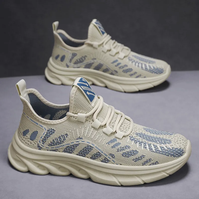 BINGO DUCK Coverage Breathable Low Top Chunky Sneakers Men's-6