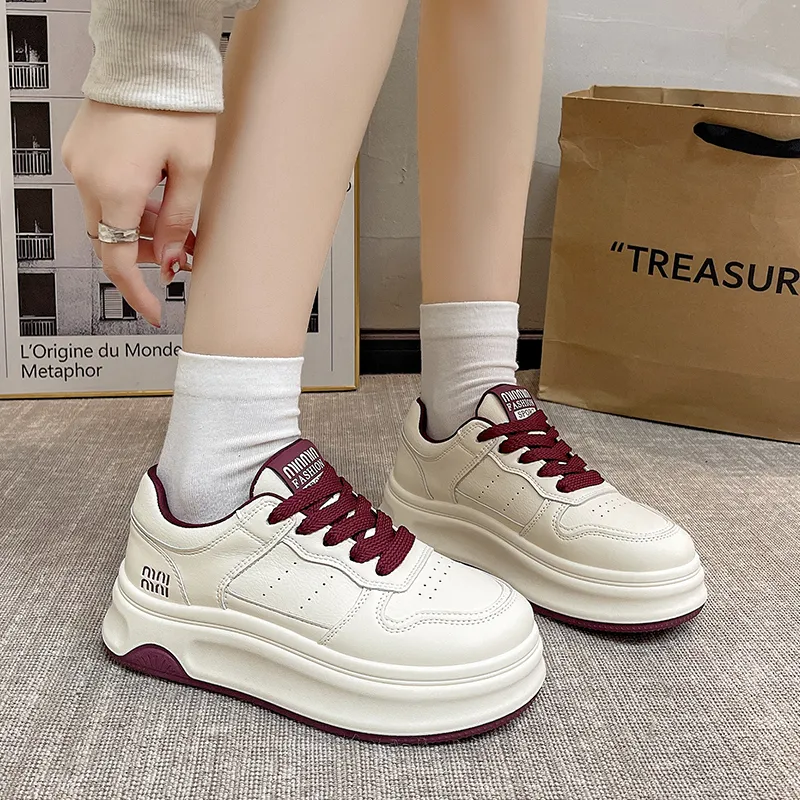 BINGO DUCK Slip Resistant Low Top Skateboard Shoes Women's-12
