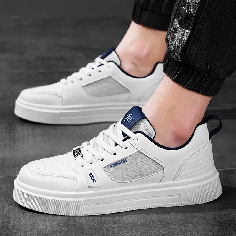 BINGO DUCK Slip Resistant And Breathable Low Top Skateboard Shoes Men's-3