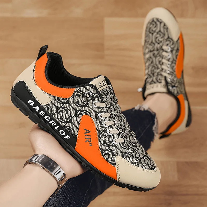BINGO DUCK Slip Resistant Low Top Casual Shoes Men's-14