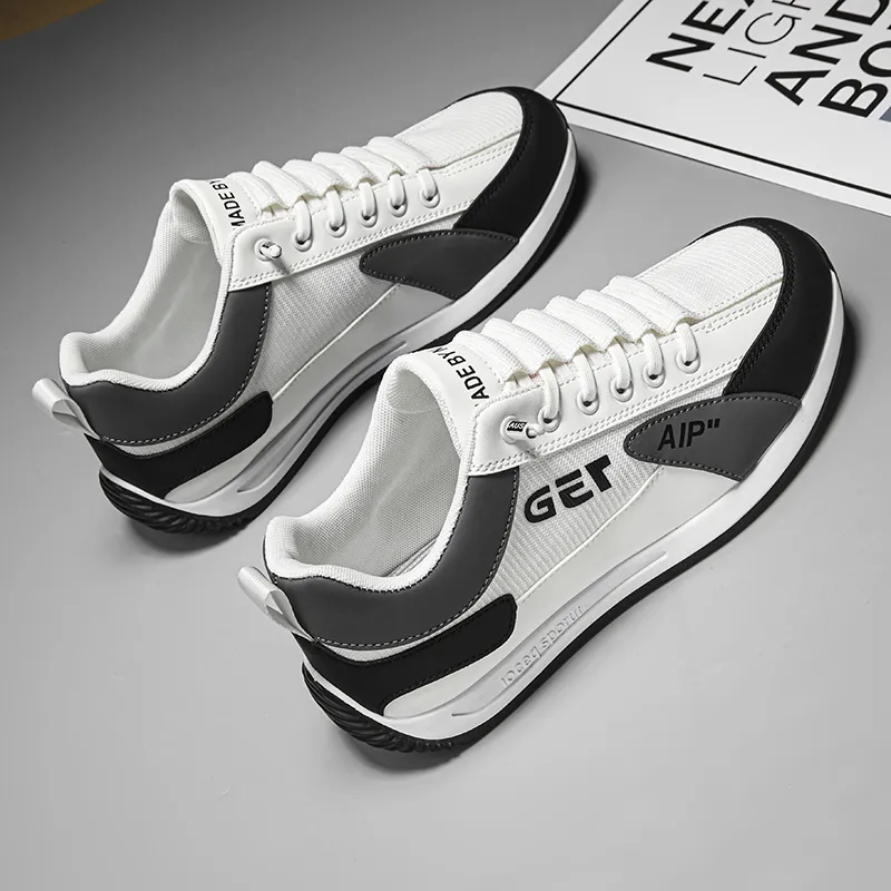 BINGO DUCK Slip Resistant Low Top Casual Shoes Men's-3