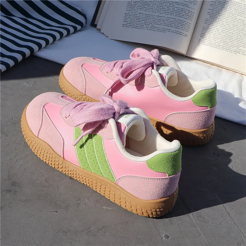 JimiXiong Low Top Skateboard Shoes Women's-5
