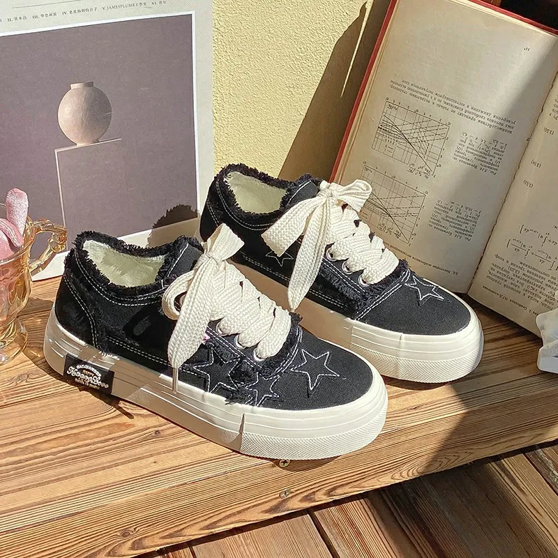 BINGO DUCK Slip Resistant And Breathable Low Top Skateboard Shoes Women's-8