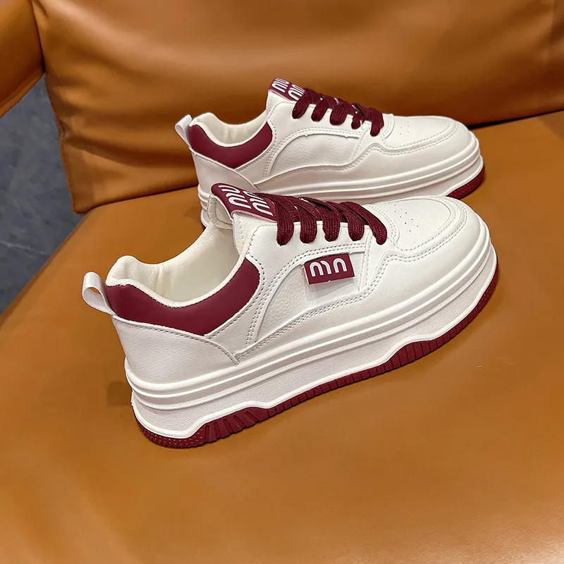 BINGO DUCK Slip Resistant Low Top Skateboard Shoes Women's-26