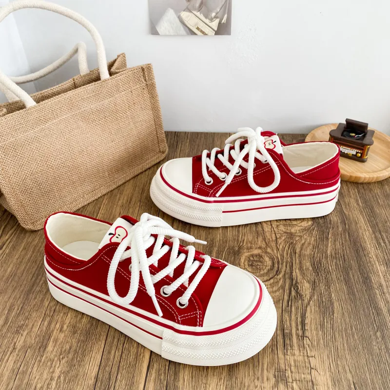 JimiXiong Low Top Canvas Shoes Women's-24