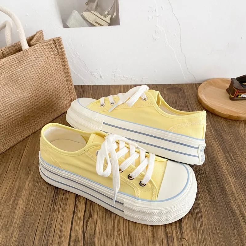 JimiXiong Low Top Canvas Shoes Women's-3