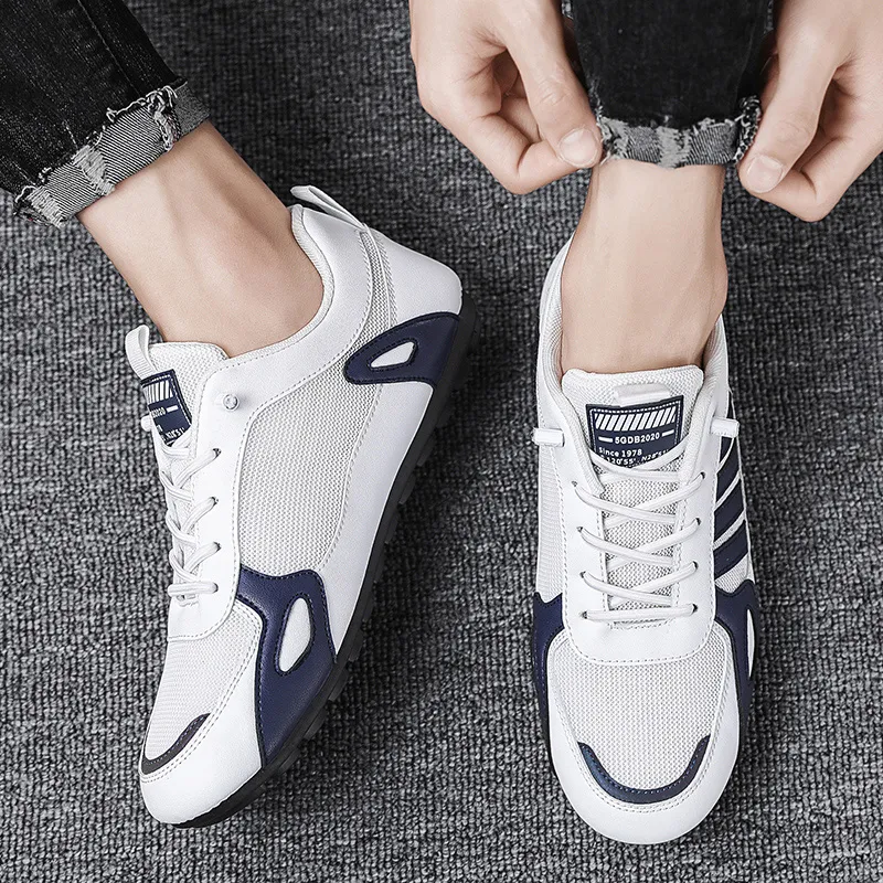 BINGO DUCK Shock Absorbers With Slip Resistant Features Low Top Casual Shoes Men's-3
