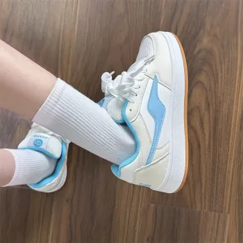 JimiXiong Skateboard Shoes Women's Lake Blue