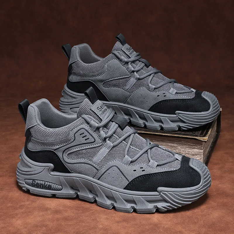 BINGO DUCK Slip Resistant And Breathable Low Top Casual Shoes Men's-10