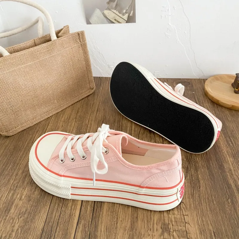 JimiXiong Low Top Canvas Shoes Women's-9