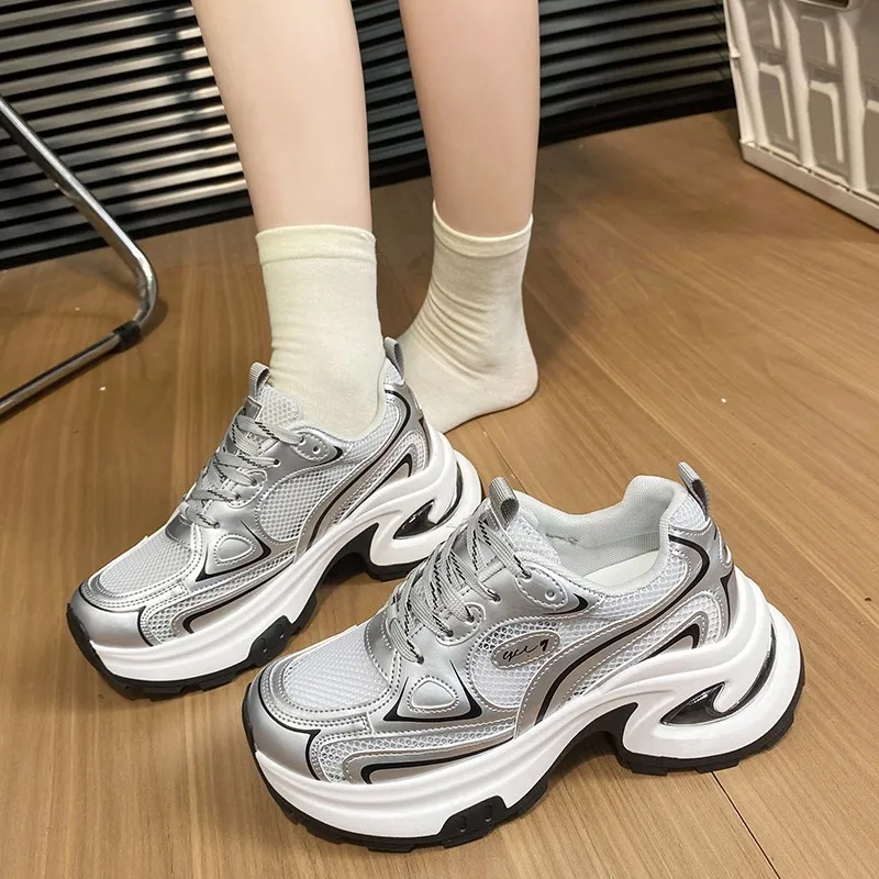 JimiXiong Low Top Chunky Sneakers Women's-1