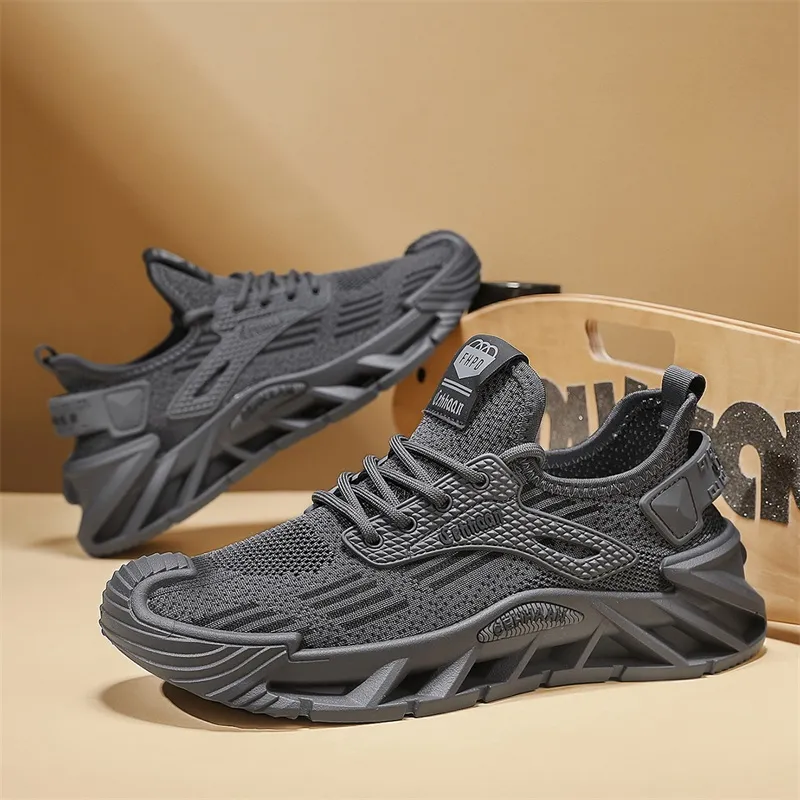 BINGO DUCK Slip Resistant Low Top Casual Shoes Men's-18