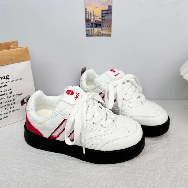 BINGO DUCK Slip Resistant And Breathable Low Top Skateboard Shoes Women's-1