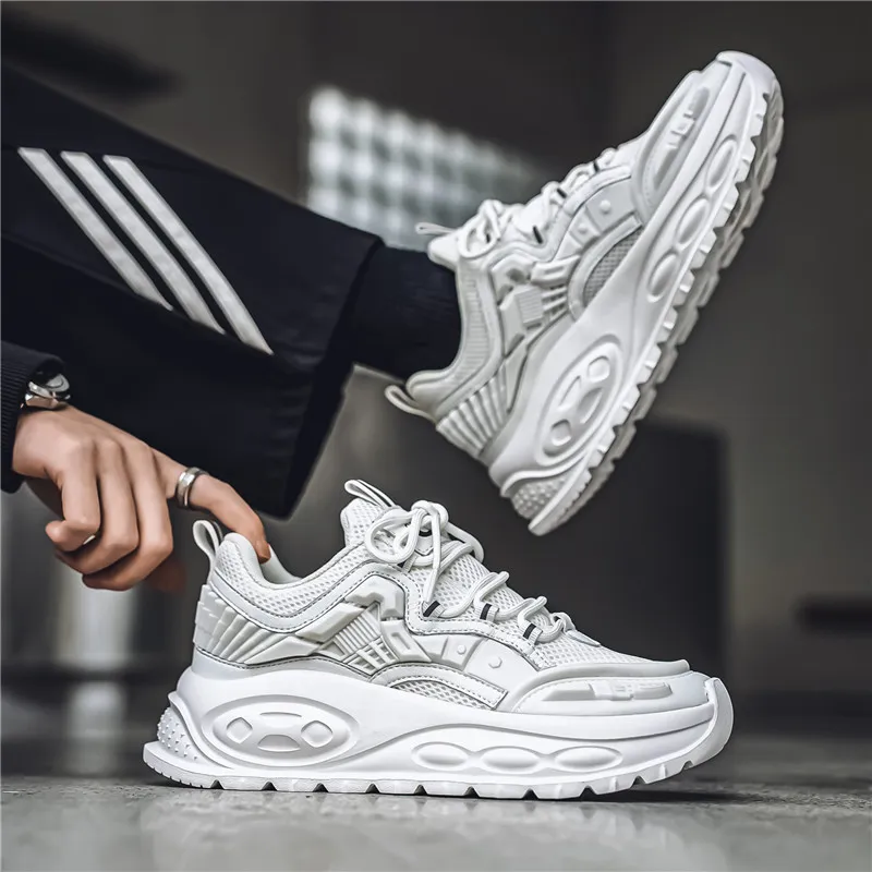 BINGO DUCK Coverage Low Top Chunky Sneakers Men's-4